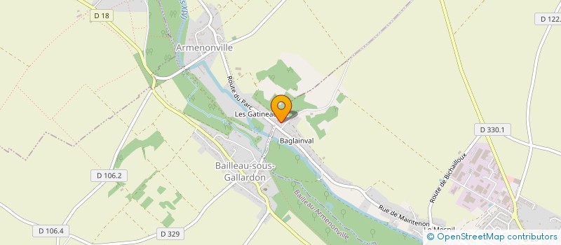localisation de l'entreprise COMBAG à GALLARDON