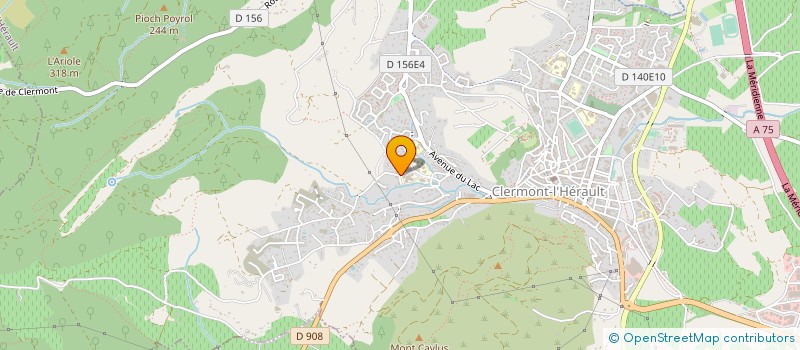 localisation de l'entreprise COMBAL FRERES à CEYRAS