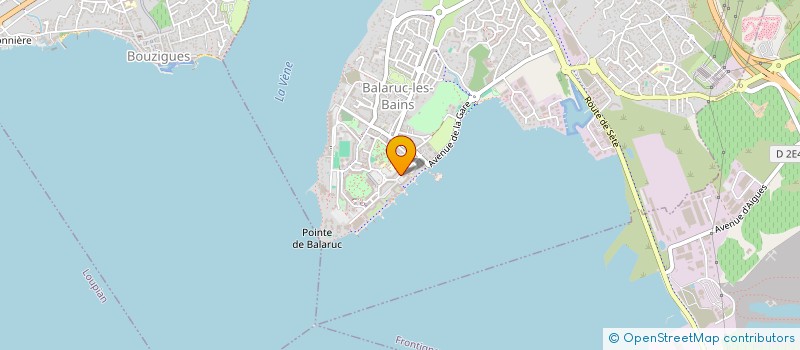 localisation de l'entreprise COMBALAT  BALARUC-LES-BAINS