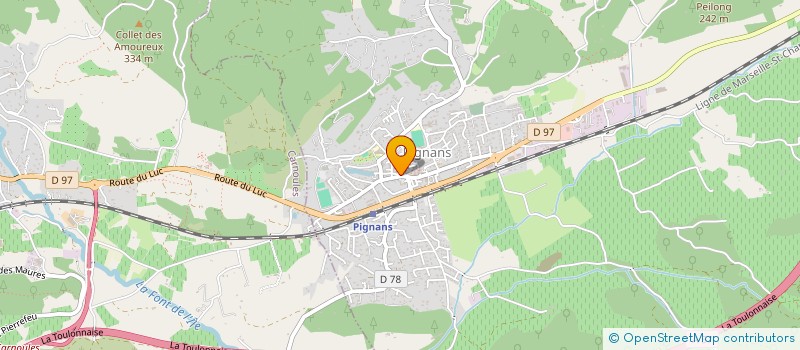 localisation de l'entreprise COMBAT DES ENFANTS MALADE  PIGNANS