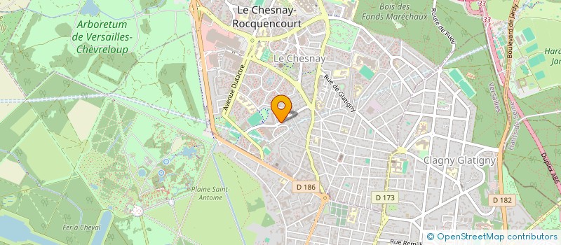 localisation de l'entreprise COMBAT DES PETITS HEROS à LE CHESNAY-ROCQUENCOURT