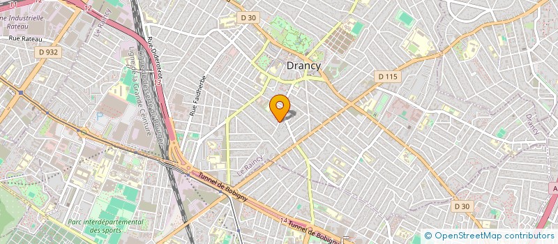 localisation de l'entreprise COMBAT DU COEUR à DRANCY