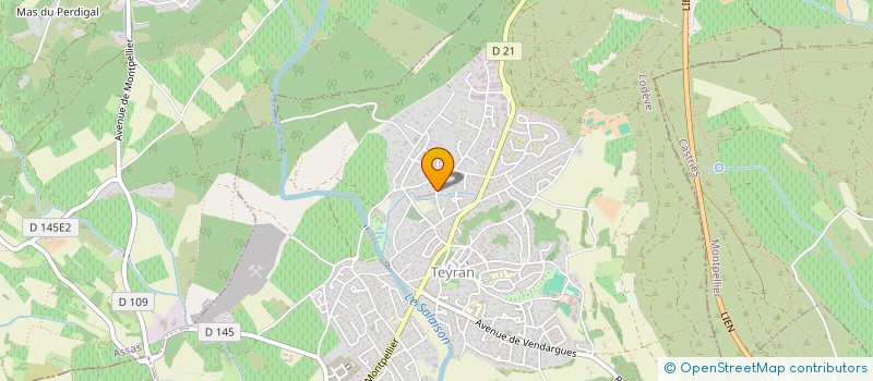 localisation de l'entreprise COMBAT EVOLUTION KRAV MAGA TEYRAN MONTPELLIER  TEYRAN