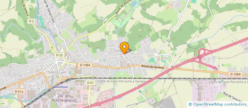 localisation de l'entreprise COMBAT FOLK à DAGNEUX