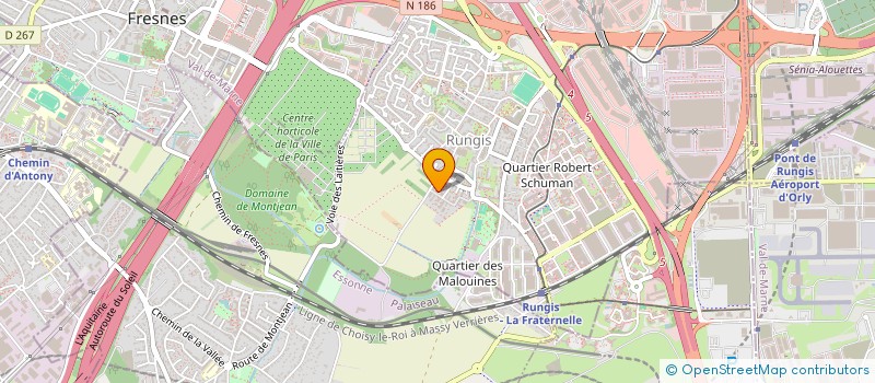 localisation de l'entreprise COMBAT POUR MARINE  RUNGIS