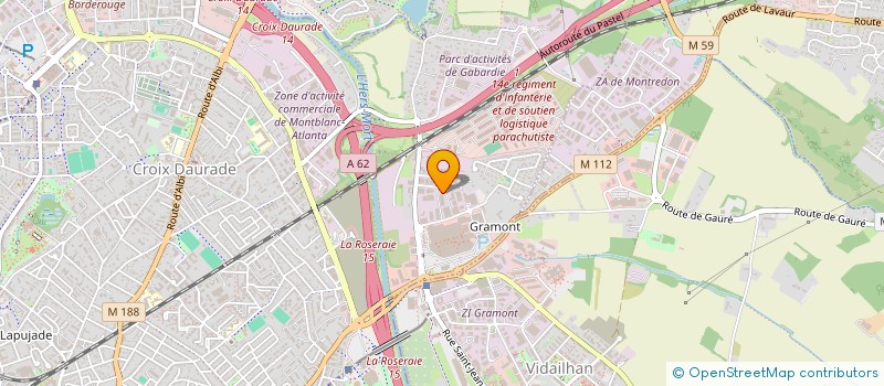 localisation de l'entreprise COMBAT SPORT à TOULOUSE