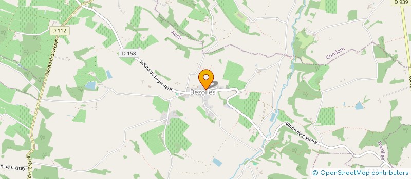 localisation de l'entreprise COMBATTANTS DE MOINS DE VINGT ANS  VALENCE-SUR-BAISE