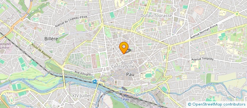 localisation de l'entreprise COMBATTANTS P G BEARN ET SOULE à PAU