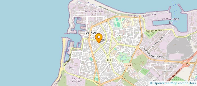 localisation de l'entreprise COMBAVA  LE PORT