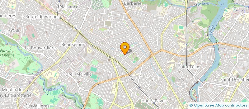 localisation de l'entreprise COMBAVA FINANCE  NANTES
