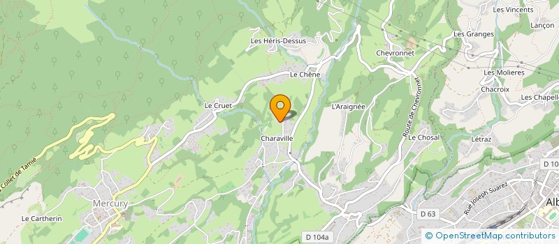 localisation de l'entreprise COMBAZ CAROLINE ET PIERRE  RIANS