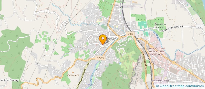 localisation de l'entreprise COMBE  SAINT-PERAY