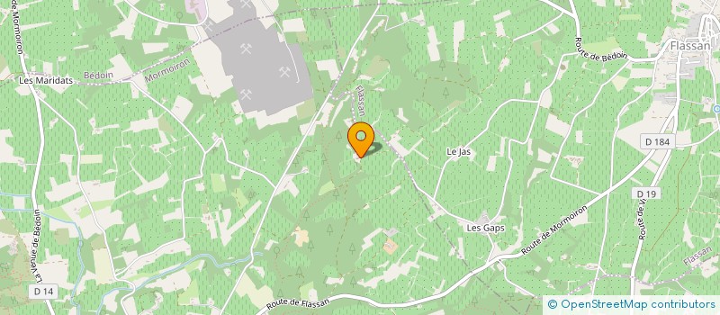 localisation de l'entreprise COMBE AU MAS à MORMOIRON