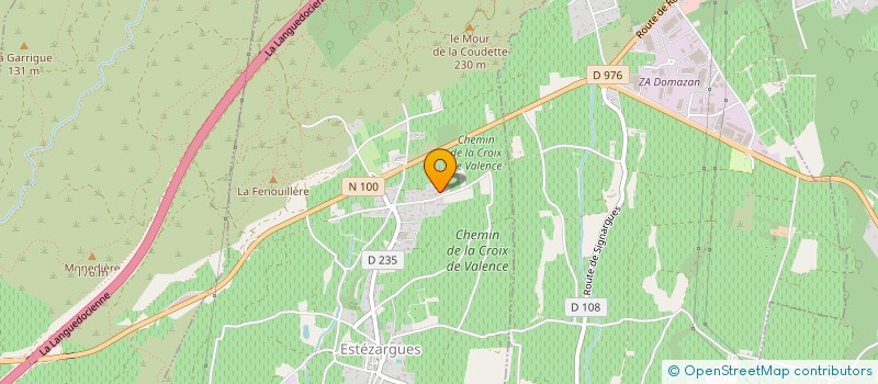 localisation de l'entreprise COMBE DU BOIS AUX LOUPS  ESTEZARGUES