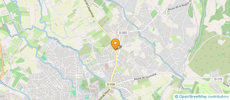 localisation de l'entreprise COMBE NICOLAS à L'ISLE-SUR-LA-SORGUE