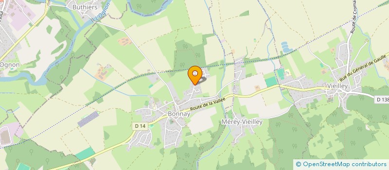 localisation de l'entreprise COMBE SAMBINE  BONNAY