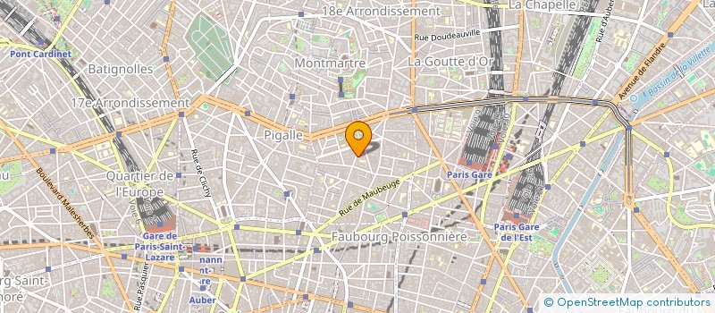 localisation de l'entreprise COMBEAU COUVERTURE à PARIS