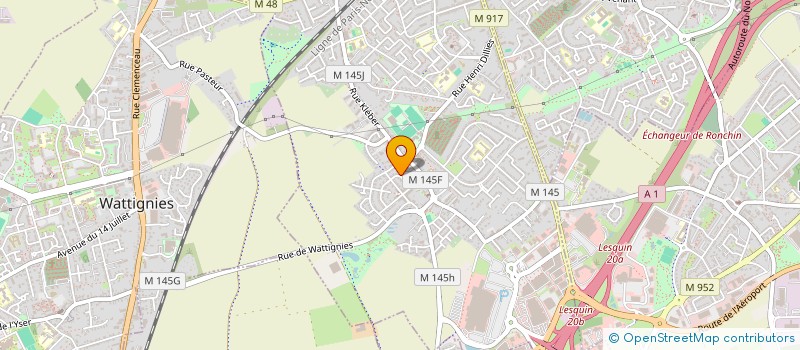 localisation de l'entreprise COMBELTI COMPUT BASE ENGLISH LANGU TRAIN  FACHES-THUMESNIL