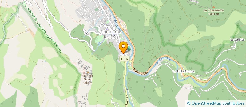 localisation de l'entreprise COMBES à BARRE-DES-CEVENNES