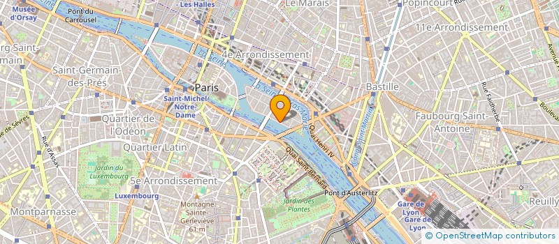 localisation de l'entreprise COMBES CONSEILS ET PARTICIPATIONS  PARIS