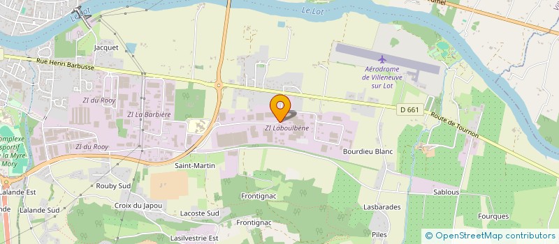 localisation de l'entreprise COMBES DISTRIBUTION AUTOMATIQUE  VILLENEUVE-SUR-LOT