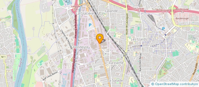 localisation de l'entreprise COMBES ET COMPAGNIE à TOULOUSE