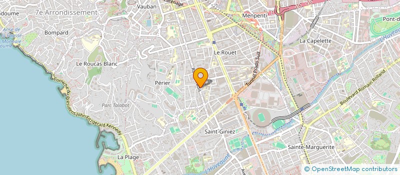 localisation de l'entreprise COMBES JULIEN à MARSEILLE