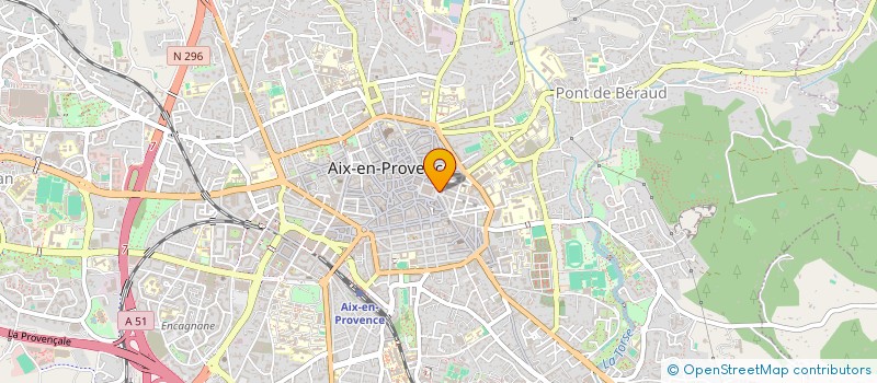localisation de l'entreprise COMBETTE à AIX-EN-PROVENCE