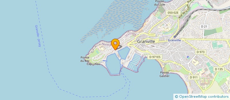 localisation de l'entreprise COMBI ET COMPAGNIE  GRANVILLE