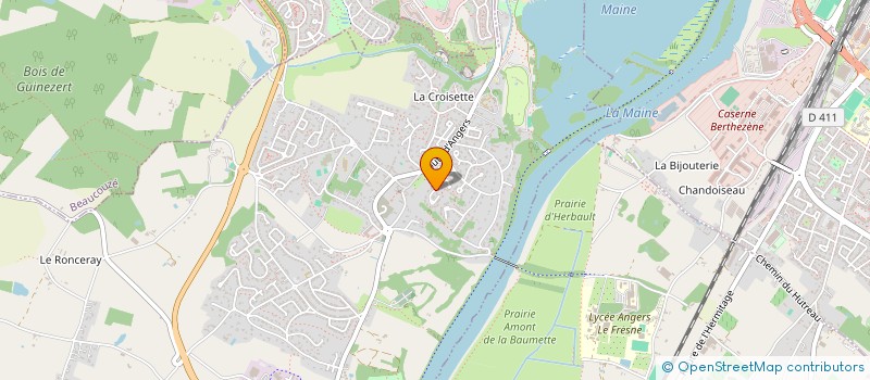 localisation de l'entreprise COMBI-EVASION à BOUCHEMAINE