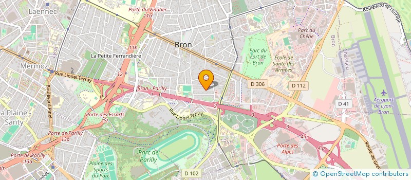 localisation de l'entreprise COMBIEN DE REACTIONS ? à BRON