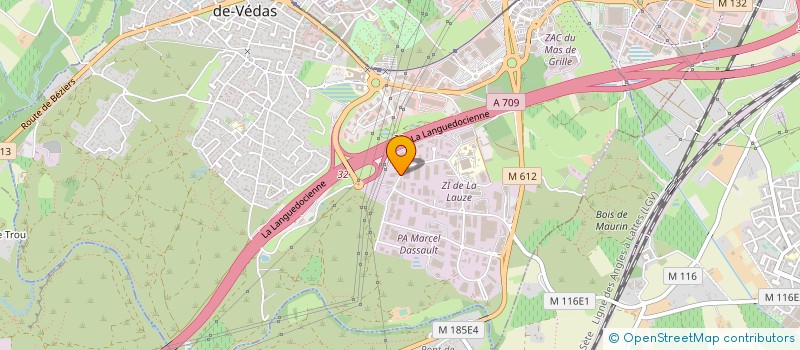 localisation de l'entreprise COMBIRAIL à SAINT-JEAN-DE-VEDAS