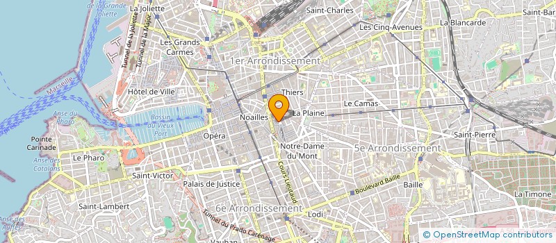 localisation de l'entreprise COMBIS ET FILS à MARSEILLE