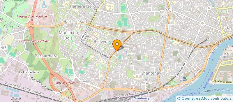 localisation de l'entreprise COMBLES-TOIT à NANTES