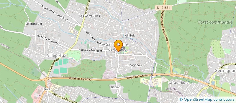 localisation de l'entreprise COMBLIE  SALAUNES