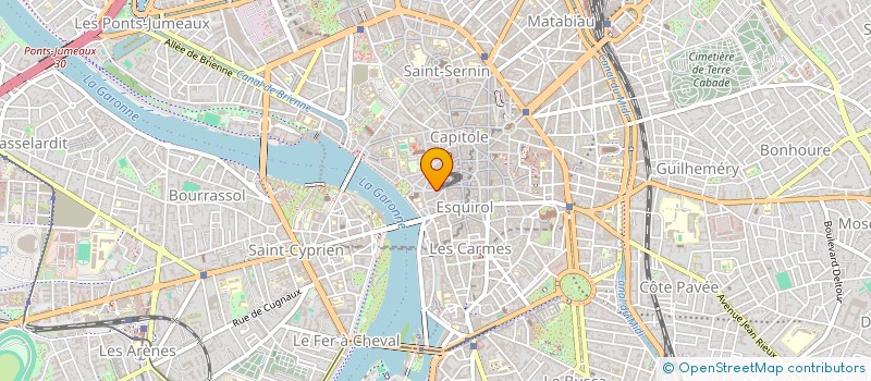 localisation de l'entreprise COMBO à TOULOUSE
