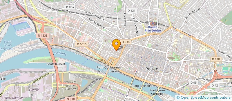 localisation de l'entreprise COMBO&FILS à ROUEN