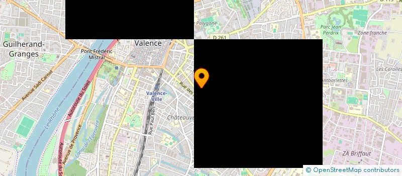 localisation de l'entreprise COMBOIS  PORTES-LES-VALENCE