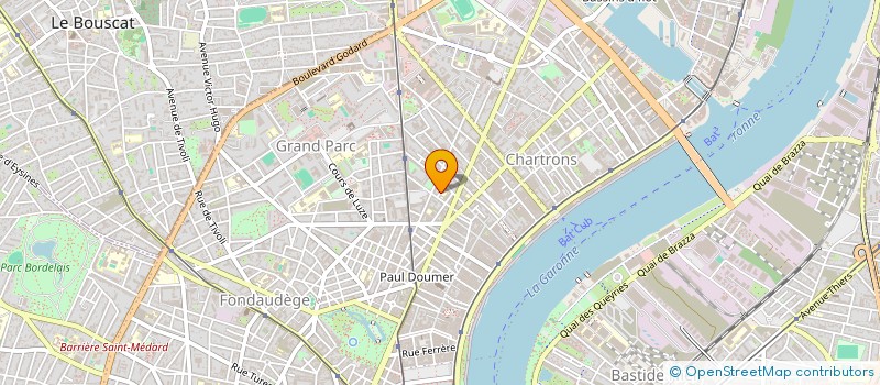 localisation de l'entreprise COMBRESSANGES à BORDEAUX