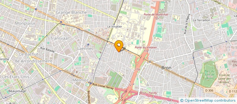 localisation de l'entreprise COMBRET ANTOINE  BRON