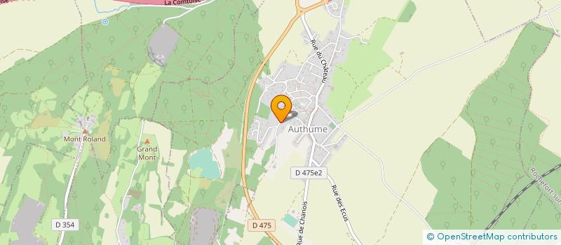 localisation de l'entreprise COMBUL  AUTHUME