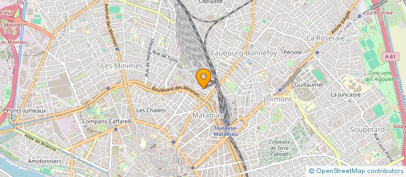 localisation de l'entreprise COMBUSTIBLE-NUMERIQUE à TOULOUSE