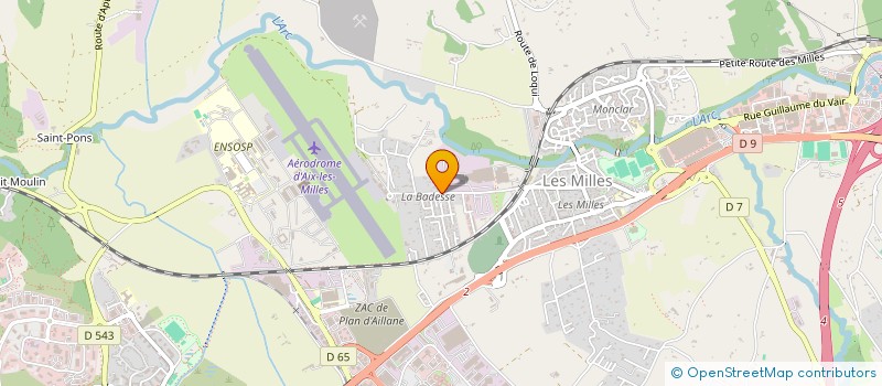localisation de l'entreprise COMBUSTIBLES SERVICES à AIX-EN-PROVENCE
