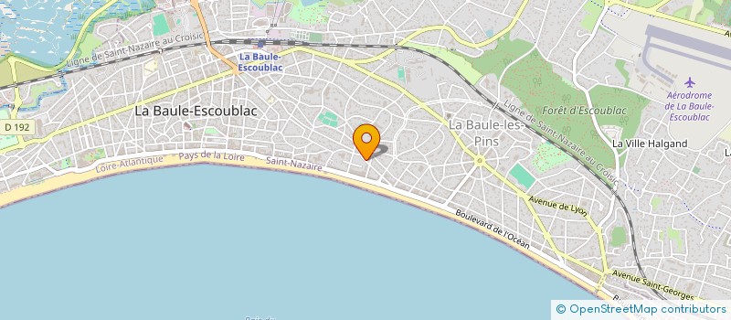 localisation de l'entreprise COMBUSTION TECHNOLOGIES à LA BAULE-ESCOUBLAC