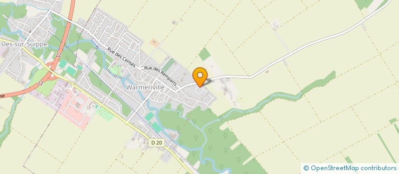 localisation de l'entreprise COMBUZIK EVENTS  WARMERIVILLE