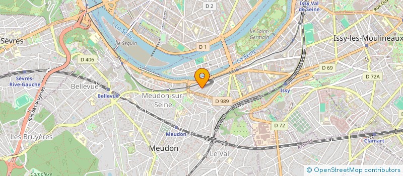 localisation de l'entreprise COMCLOUD à ISSY-LES-MOULINEAUX