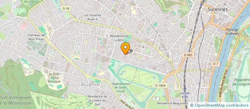 localisation de l'entreprise COMCYDIA à RUEIL-MALMAISON