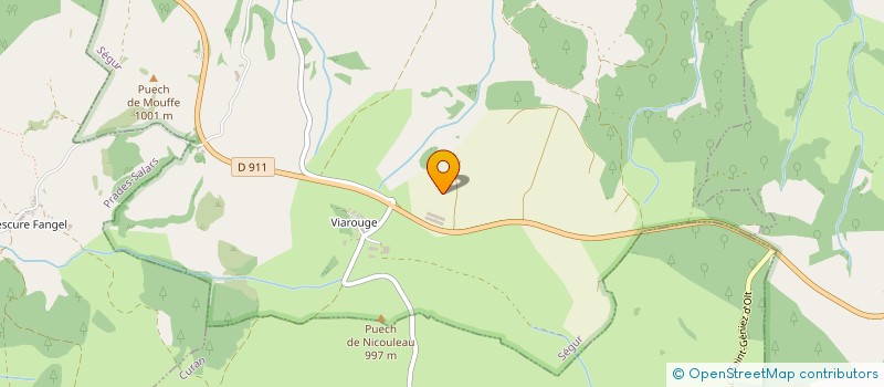 localisation de l'entreprise COMDEL  PONT-DE-SALARS