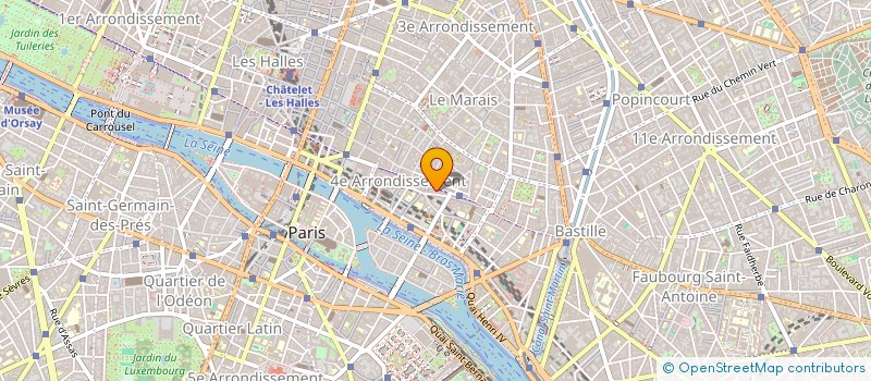 localisation de l'entreprise COME  PARIS