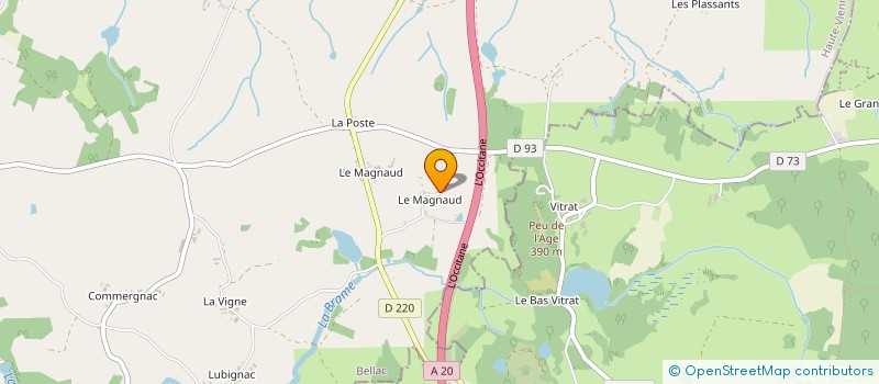 localisation de l'entreprise COME à ARNAC-LA-POSTE